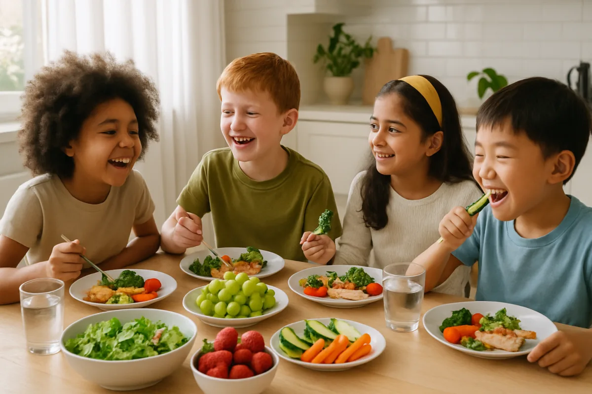 Dieta equilibrata per bambini: linee guida