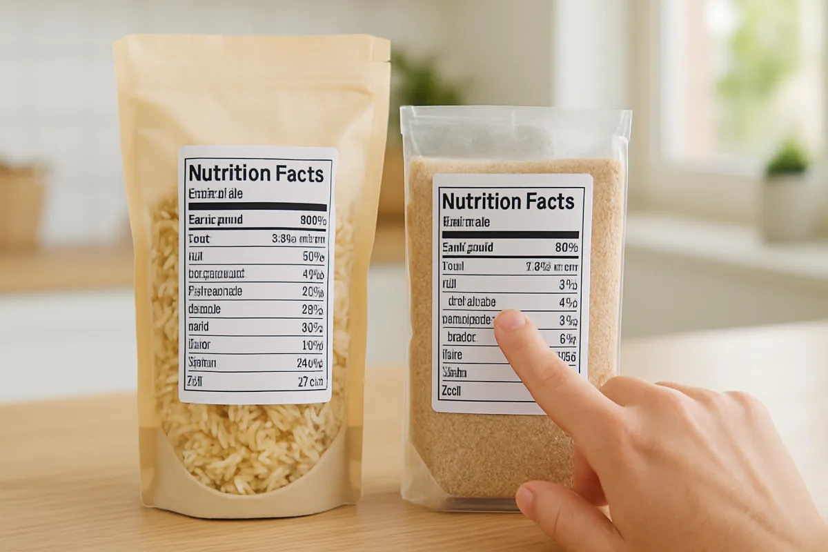 Etichetta nutrizionale: come confrontare due alimenti senza fermarsi alle calorie