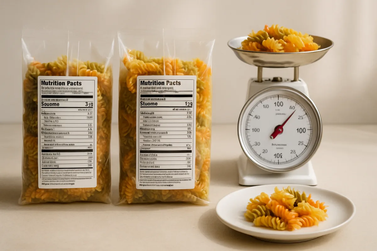 Porzione e 100 grammi: come leggere correttamente i valori nutrizionali